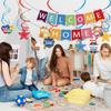 Welcome Home Banner, Colorful Paper Welcome Home Decorations