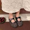 Height-increasing Thick-soled Shoes Rhinestone Shoes Flip-flops New Style Cool Slippers