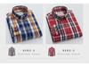 Men's Slim Fit Non-Iron Plaid Cotton Shirt - Long Sleeve, Spring Casual Style
