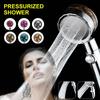Turbocharged Shower Head Filter Rainfall Shower Head Water Saving High Pressure Shower Head Bathroom High Pressure Shower Head