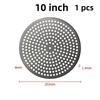 8 9 12 Inch Perforated hole cold round Pizza Pan Nonstick Baking bread cake Oven Crispy Bottom Pizza Making Thickened tray