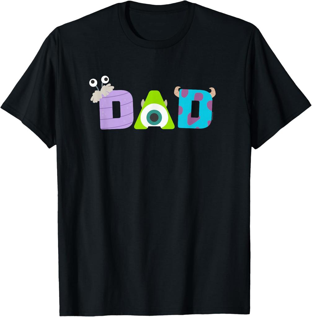 Fashion Casual and Pixar’s Monsters, Inc. Dad Father’s Day Birthday T-Shirt Unisex