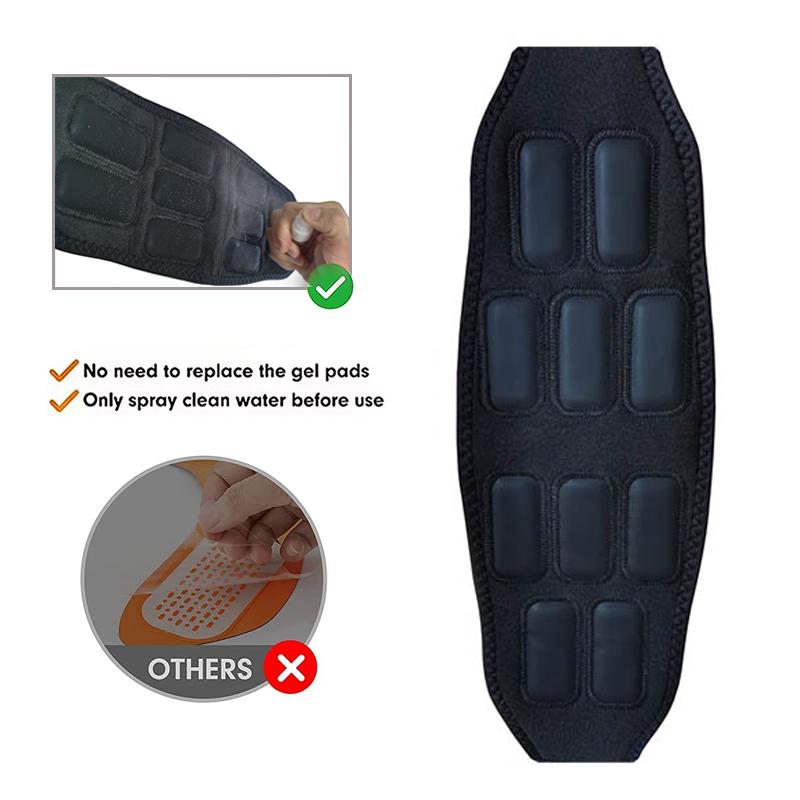 Smart Waist Abdominal Toning Belt Muscle Toner Abdominal Massager Abs Trainer Home Office Workout Fitness Equiment