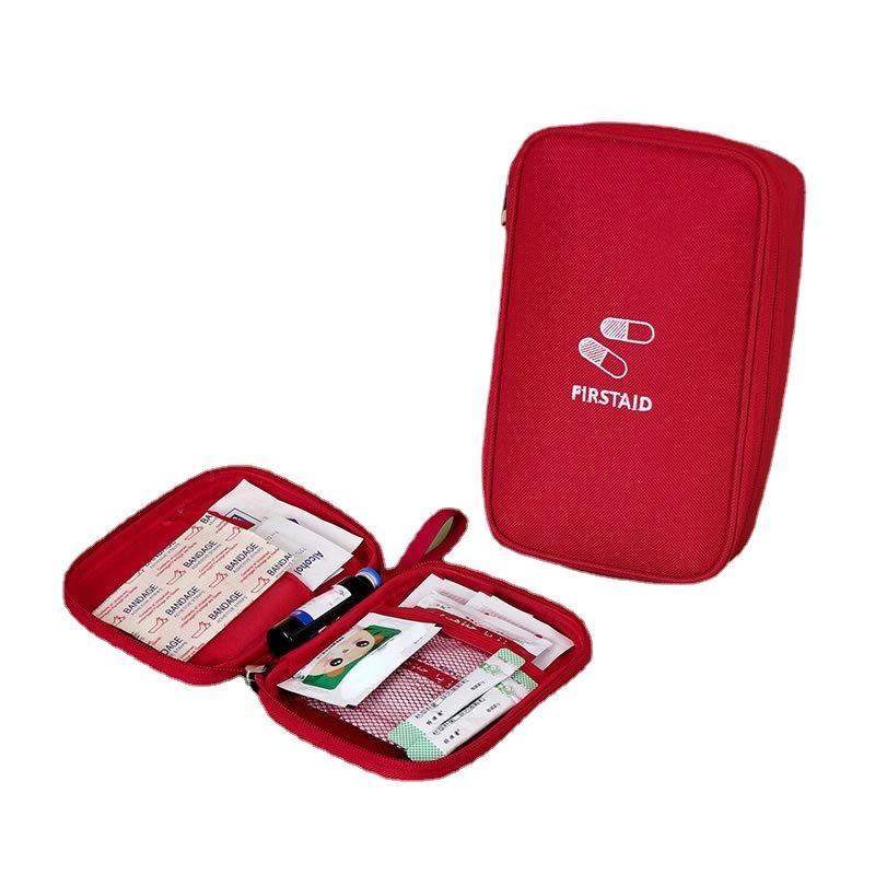 Portable Empty First Aid Kit Medicine Storage Bag Mini Medical Kit Organizer for Travel Sports Pills Management First Aid Bag
