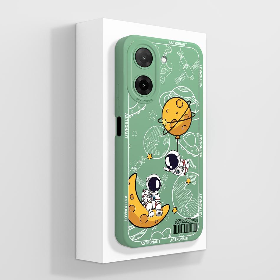 Phone Case For Redmi A5 4G Cute Creative Full Protection Funda For RedmiA5 Soft Liquid Silicone Lightweight Anti Slip Shell Capa