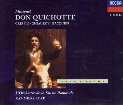 CD MASSENET,CRESPIN; BONYNGE - Massenet: Don Quichotte  4306362 Decca 1991 Europe Classical Used