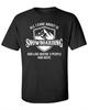 All I Care About Is Snowboarding And Like Maybe 3 People And Beer Black Tshirt