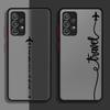 Airplane Lines With Heart Case for Samsung Galaxy A54 A17 A52 A35 A73 A33 A14 A23 A56 A55 A16 A15 A34 A36 A53 A52S A72 Phone