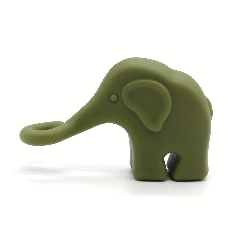 1pc New Product Cute Elephant Shaped Plant Support Frame Fixing Cup Along Plant Silicone Fixing Frame