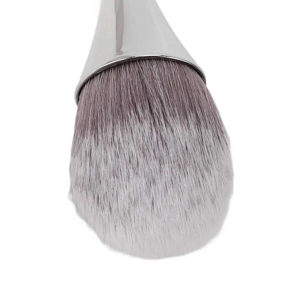 2pcs Multipurpose Nail Dust Brush Ergonomic Handle Powder Remover Brush  For Manicure Use