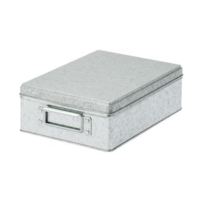 Small Tin Clothing Storage Box Box, 8.5cm Tall, 44287934, Case,
