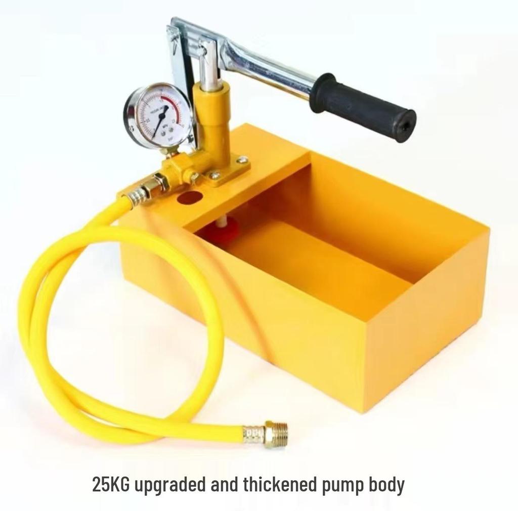 25-kg-Handdruckprüfpumpe für die Leckageprüfung von Hausleitungen und Fußbodenheizungen