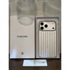 Aluminum Magnesium Alloy Phone Case IPhone 16 17 18 Pro Max Anti-drop Metal Cover With Stripes Durable Protective Shell