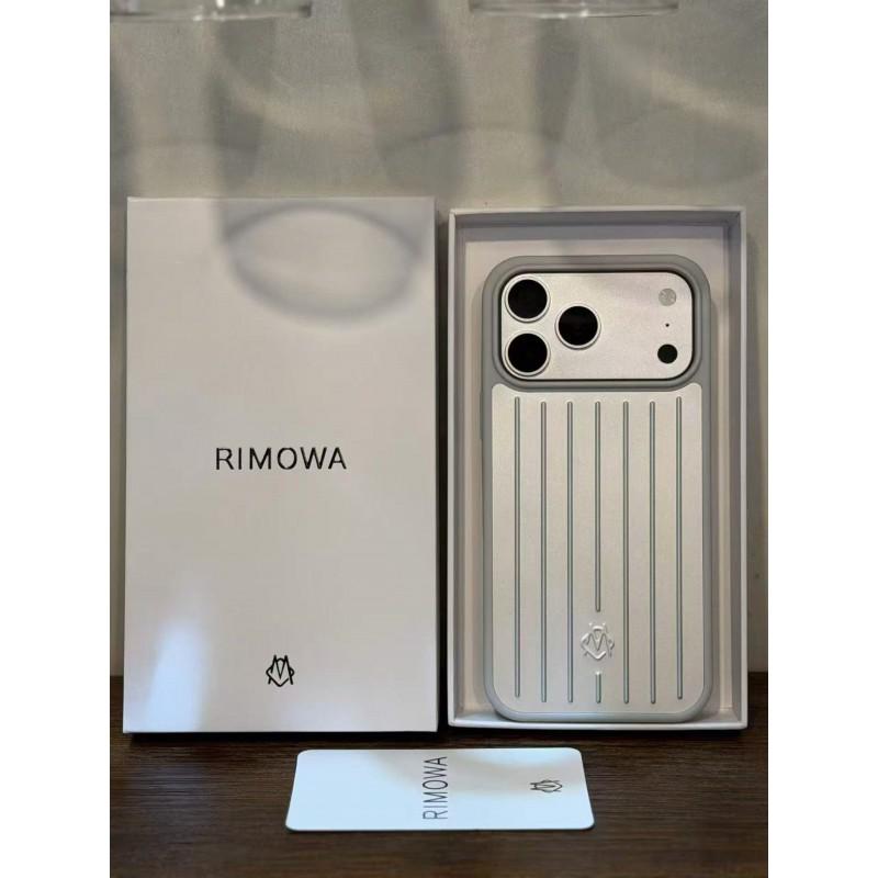 Custodia in Lega di Alluminio e Magnesio per Telefono IPhone 16 17 18 Pro Max Anti-caduta Copertura Metallica con Strisce Guscio Protettivo Durevole