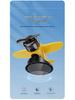 Solar-Powered Rotating Car Ornament: Soaring Little Flying Man