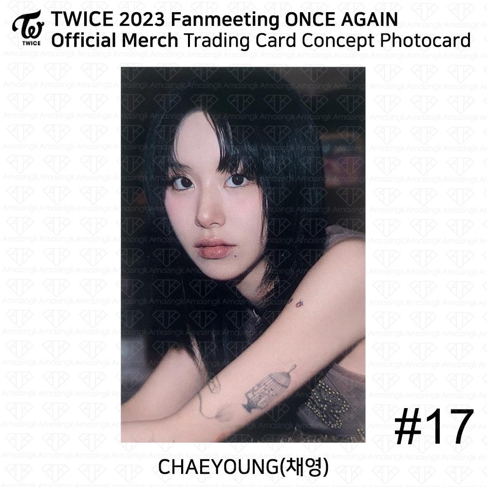 Twice 8. Jahrestag ONCE AGAIN Fanmeeting Pop-up MD Sammelkarte Fotokarte