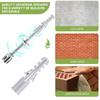 SGYM Stainless Steel Wire Cable Trellis System Kit For Climbing Plants Vines And Green Wall With Wall Brackets 10 Holders