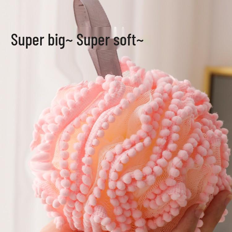 High-End Large Rose Loofah: Durable, Cute, and Perfect for Bathing & Scrubbing