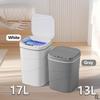 Smart Sensor Touchless Automatic Closing Trash Can Battery Powered for  Bathroom House Office