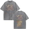 Game Clair Obscur Expedition  Graphic Vintage Washed T Shirt Men Women Clothing Fashion Oversized Cotton Short Sleeve Tshirts