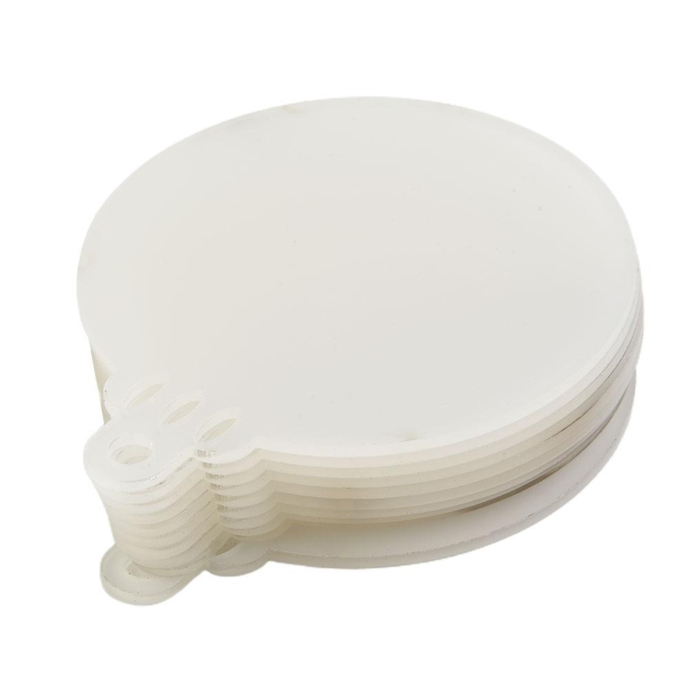 Transparent Acrylic Christmas Tree Baubles Hanging Ornaments Xmas DIY Crafts