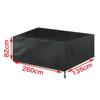Billiard Table Cover Oxford Dustproof Waterproof with Drawstring Closure Suitable for Home