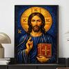 Diamantmalerei Set DIY 5D Vollbohrer Religiöse Jesus Christus Ikone Handwerk für Heimwanddekoration