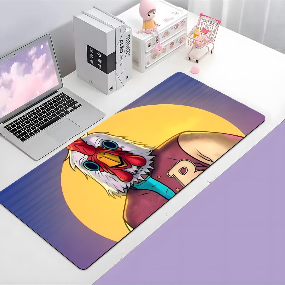 Hotline MMiami Mouse Pad Large Gaming Mousepad With Thick Stitched Edge NonSlip Desk Mat