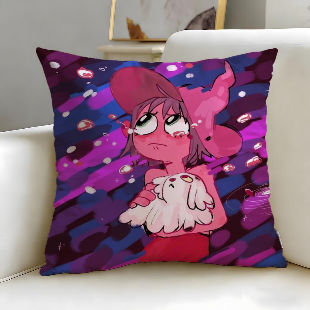 animated series The Midnight Gospel Cushion Cover Soft & Easy-Wash Pillow Case – Versatile for Couch, Bed, Travel and Office