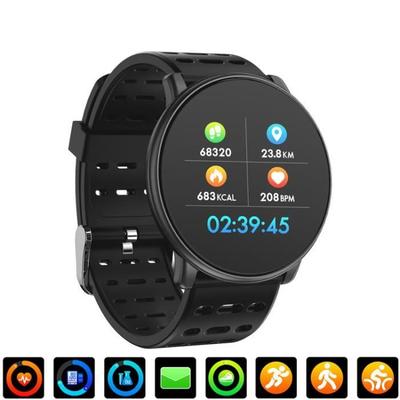 Smartwatch - LEMONDA - Smart Watch - Pedometer - Heart Rate Monitor - Waterproof Black