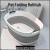 Faltbare Haustierbadewanne für kleine Hunde und Katzen