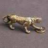 For Home,Office,Car Animal Sculpture Gifts Zinc Zinc Alloy Ornaments Crafts Tiger Figurine Desktop Decor