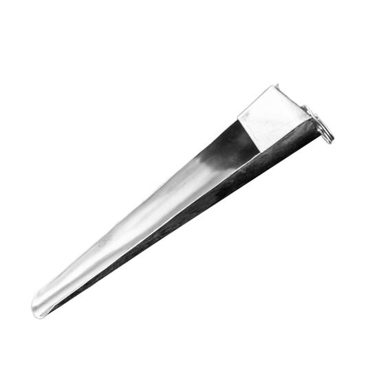 Lopatka na krmivo pro ptáky s hrází Snadno použitelná Krmí Nerezová klec pro domácí mazlíčky