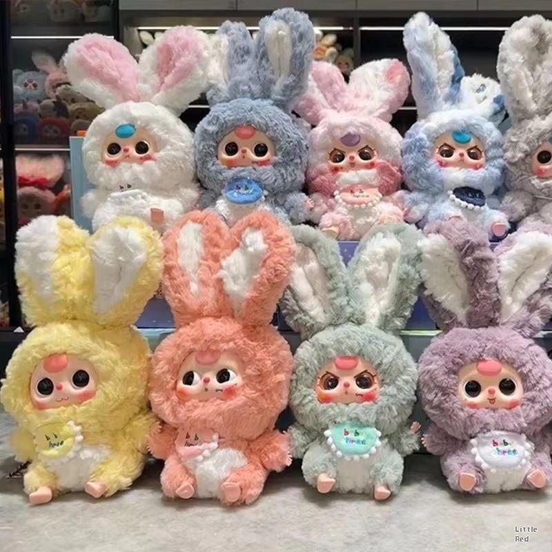 

Детская мягкая игрушка-брелок «Три лилии», серия «Город кроликов», сюрприз-бокс, трендовая игрушка для игры, подвеска для сумки, набивная игрушка, таинственная коробка, подарки 1pc random