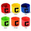 Football Armband Captain Soccer Bracelet Non-slip Soccer Ball Leader Soccer Armband Adjustable Bright Color Football Accessories