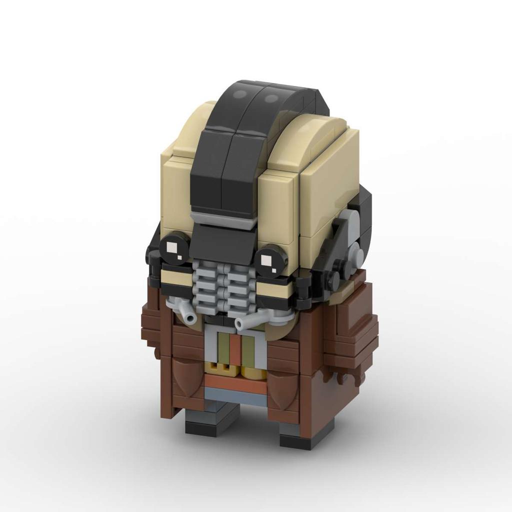 Building Block Compatible, Creative Doll Assembly Bain - Trench Coat, Educational Building Block Toy Assembly