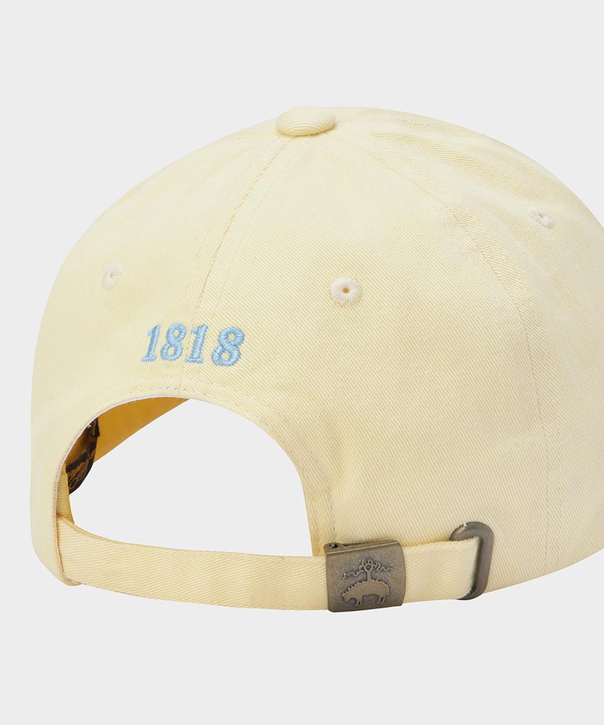 BROOKS BROTHERS [Unisex] Cotton Logo Baseball Cap (Light Yellow) (Bbacmm9906Gef)