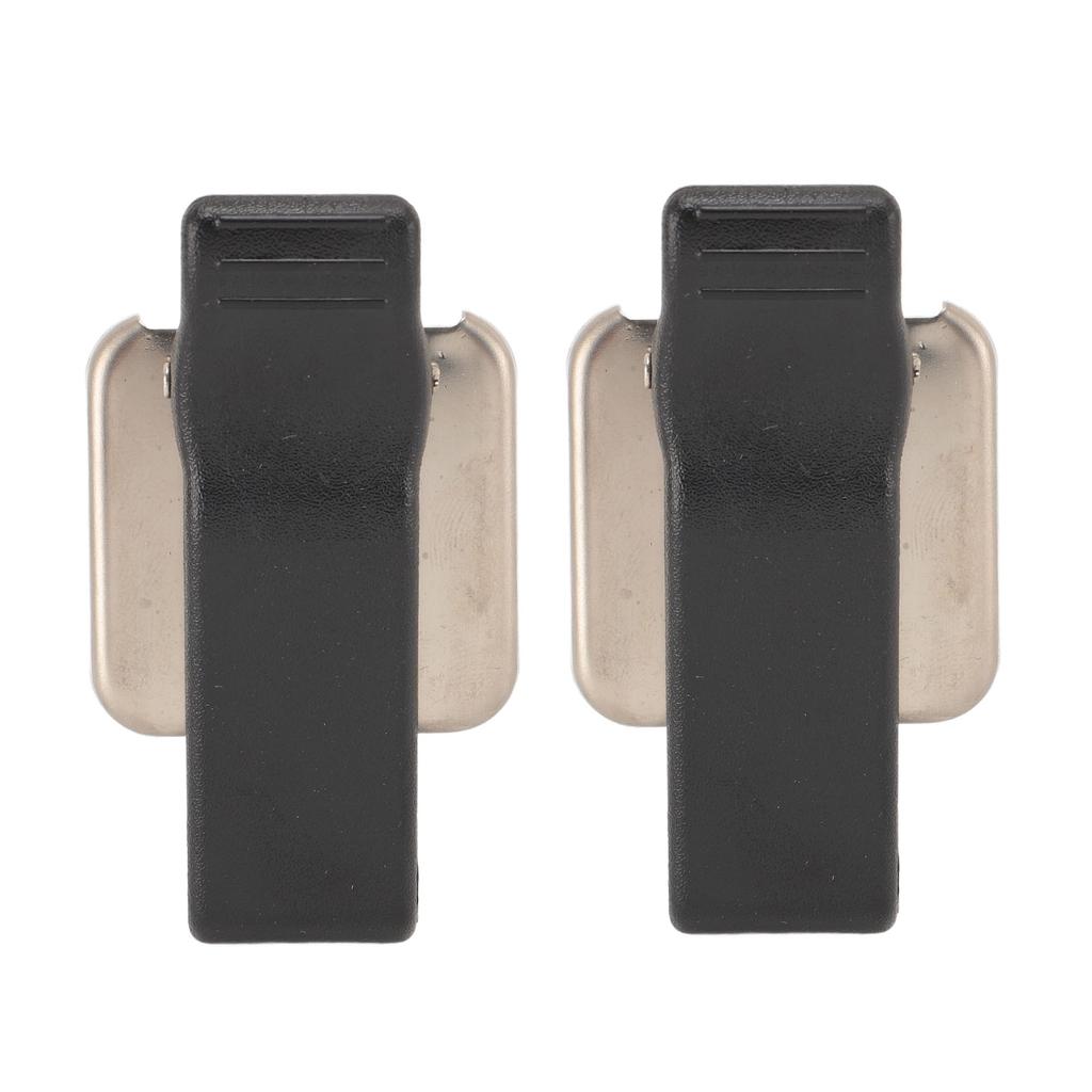 2Pcs 2 Way Radio Belt Clip Portable Sturdy Enhanced Safety Radio Replacement Belt Clip for DP3441