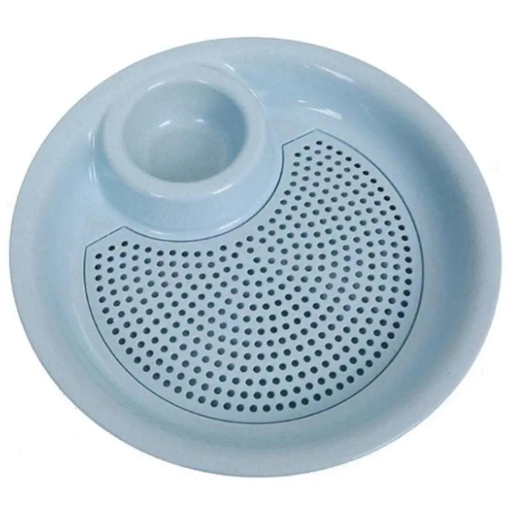 

Новый лаконичный дизайн Розовая утолщенная двухслойная тарелка для пельменей Подходящая бытовая кухонная посуда Инструменты для приготовления пищи Поднос для овощей и фруктов зелёный