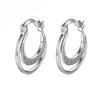 Earrings Rigid Colored Alloy Zircon Jewelry For Birthday Gift