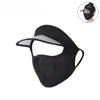 Summer Sunscreen Ice Silk Mask UV Protection Face Cover Sunscreen Veil Face with Brim Cycling Sun Protection Hats Caps
