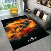 Covor CS GO Counter Strike pentru Cameră de Zi, Dormitor, Canapea, Cameră de Joacă, Preș de Intrare, Decor Casă, Covor Antiderapant pentru Zona Copiilor