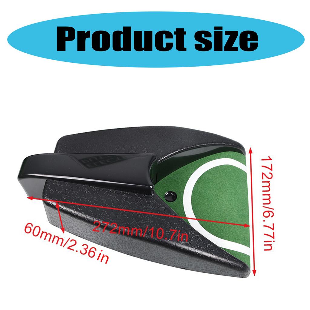 Golf Automatic Putting Cup Golf Ball Return Putting Unit Indoor Golf Putting Hole for Garden Backyard Outdoor Indoor