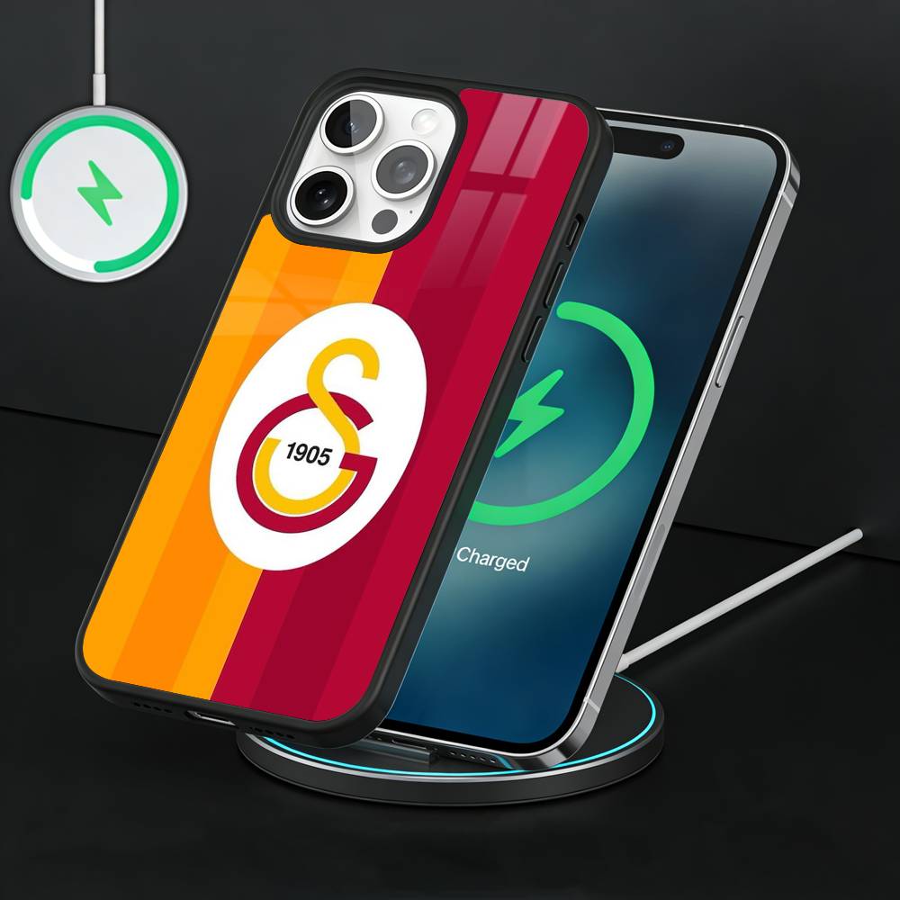 G-GalatasarayS 1905s Logo Phone Case For iPhone17,16,15,14,13 Plus,Pro Max Magnetic For Magsafe Wireless Charging