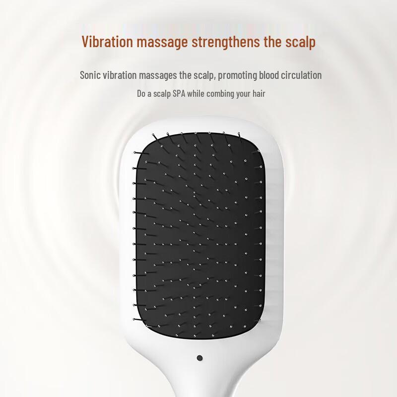 Morphy Richards Red & Blue Light Vibration Scalp Massager Comb