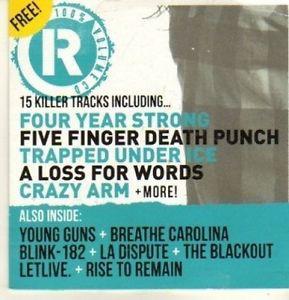 

CD VARIOUS - 100% Volume #154 UKCD154 Rock Sound 2011 UK ObiRock Used