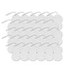 Electrode Pads Reusable Massage Patch for Tens Electrodes Digital Machine Massage 2mm Plug Body Massager Accessories