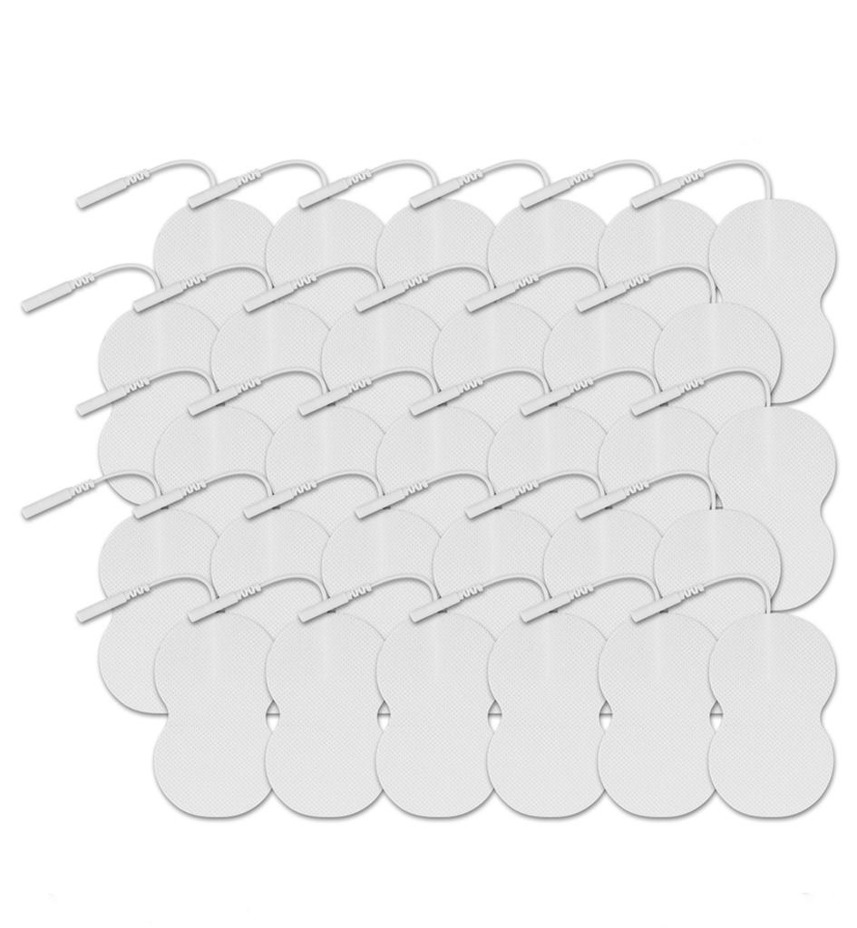 Electrode Pads Reusable Massage Patch for Tens Electrodes Digital Machine Massage 2mm Plug Body Massager Accessories