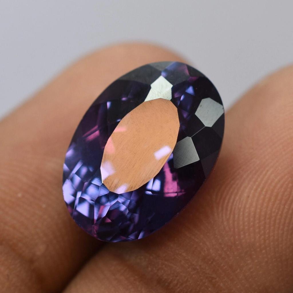 Natural AA++ Alexandrite Color Change Oval Cut 12.50 Ct Stunning Gemstone
