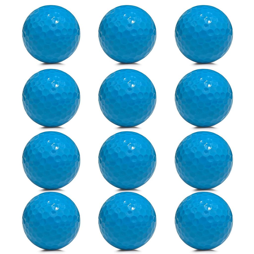 ZNLAKU Color Golf Combined Distance High Rebound Eye-catching Balls, 2-Piece Construction, &